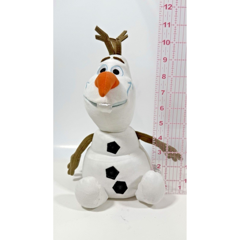 Disney Parks Olaf Plush Kids 11 Inch White Frozen Snowman Stuffed Toy